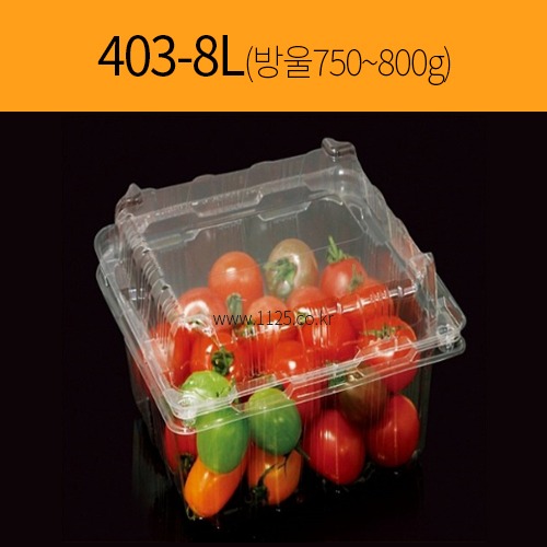 과일용기 403-8L 방울750g/800g(450개)