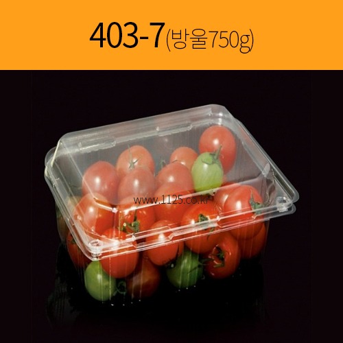 과일용기 403-7 방울750g(600개)