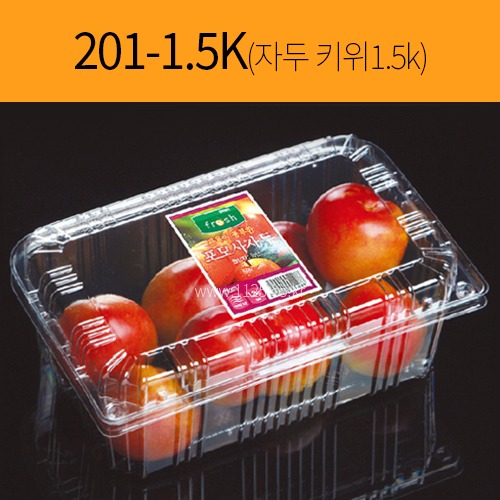 과일용기 201-1.5K 자두/키위1.5kg(250개)