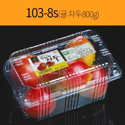과일용기 103-8S귤/자두800g(500개)