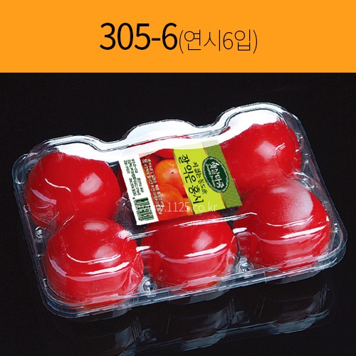 과일용기 305-6 연시6입(350개)