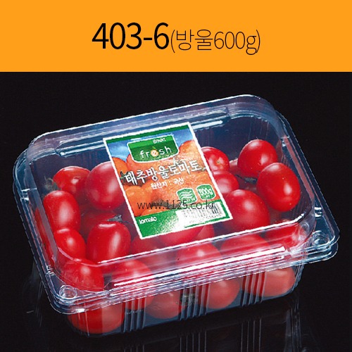 과일용기 403-6 방울600g(500개)