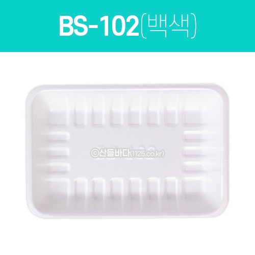 PSP 용기 BS-102호 백색  1박스(1000개)