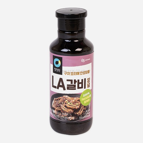 청정원 LA갈비양념 500g 1박스 (15개)