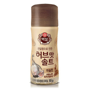 허브맛 솔트 마늘맛 50g 1박스 35개(백설)